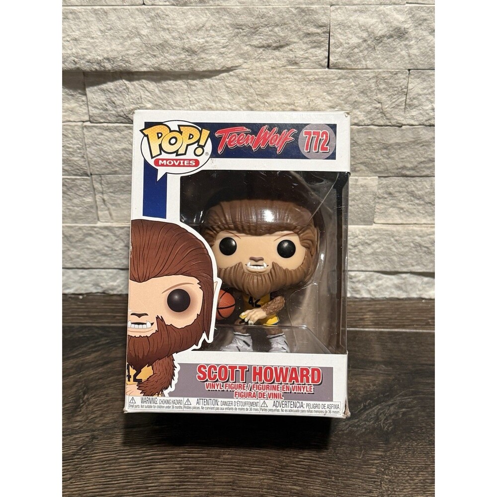 Funko Pop! Movies Teen Wolf #772 Scott Howard Vinyl Figure NEW IN BOX  Michael J